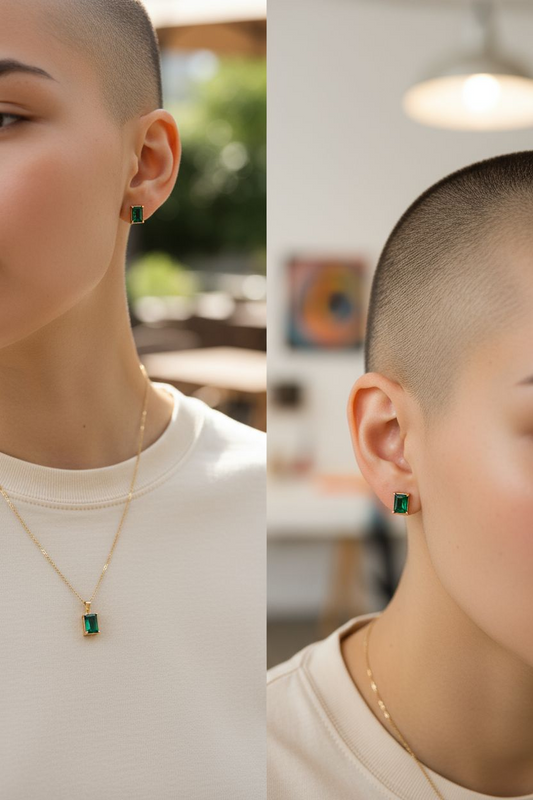 Invisible Chain Pendant Necklace