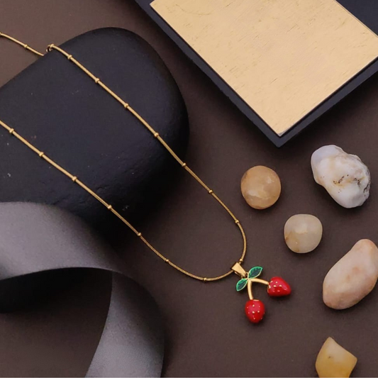 Cherry Pendant Necklace