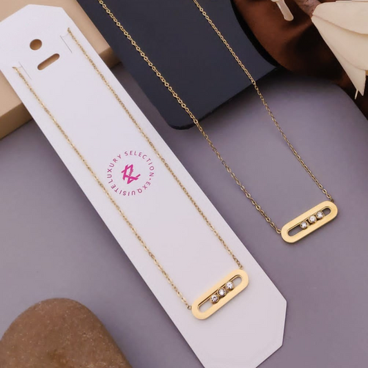 Elegant Bar Necklace