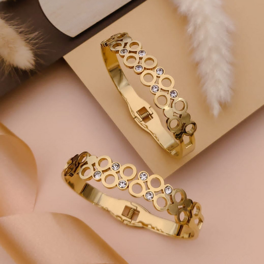 Celeste Charm Bangle