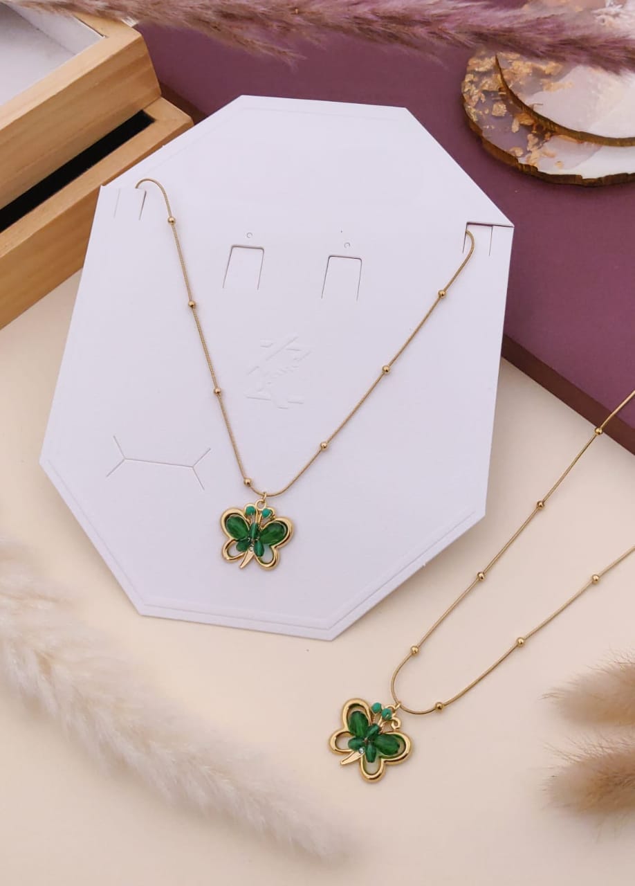 Butterfly Pendant Necklace