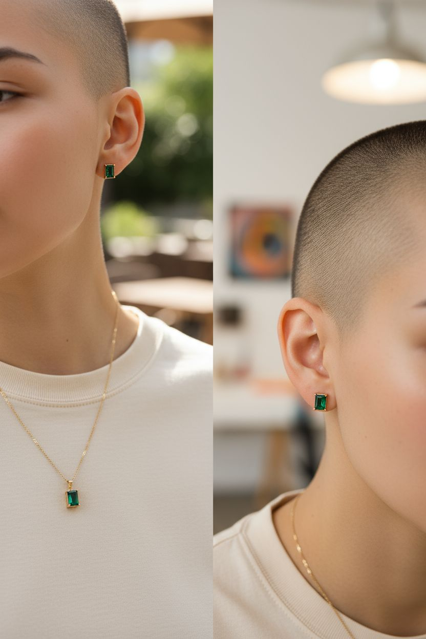 Invisible Chain Pendant Necklace